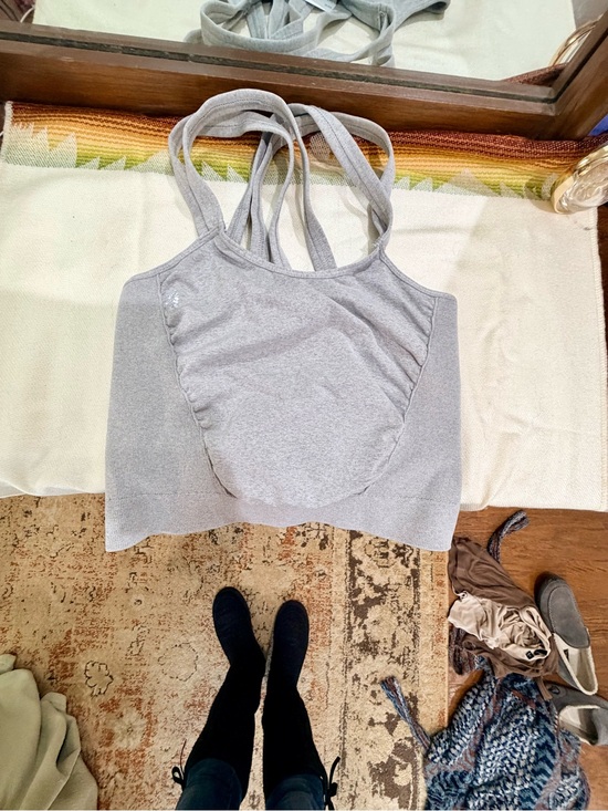 FP Movement by Free People Other - FP Movement by Free People Gray Strappy Seamless Bralette